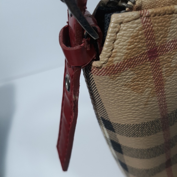 BURBERRY Blue Label Nova Check Haymarket Hobo Bag - Picture 6 of 8